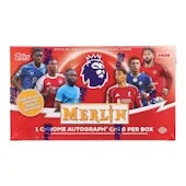 2025-26 Topps Merlin Premier League Hobby Box | Soccer Cards (Ships Sealed Only)