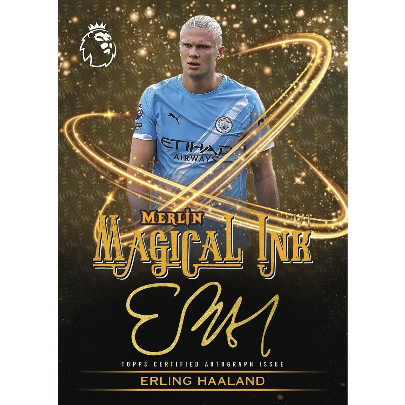 2025-26 Topps Merlin Premier League Hobby Box | Soccer Cards (Ships Sealed Only)