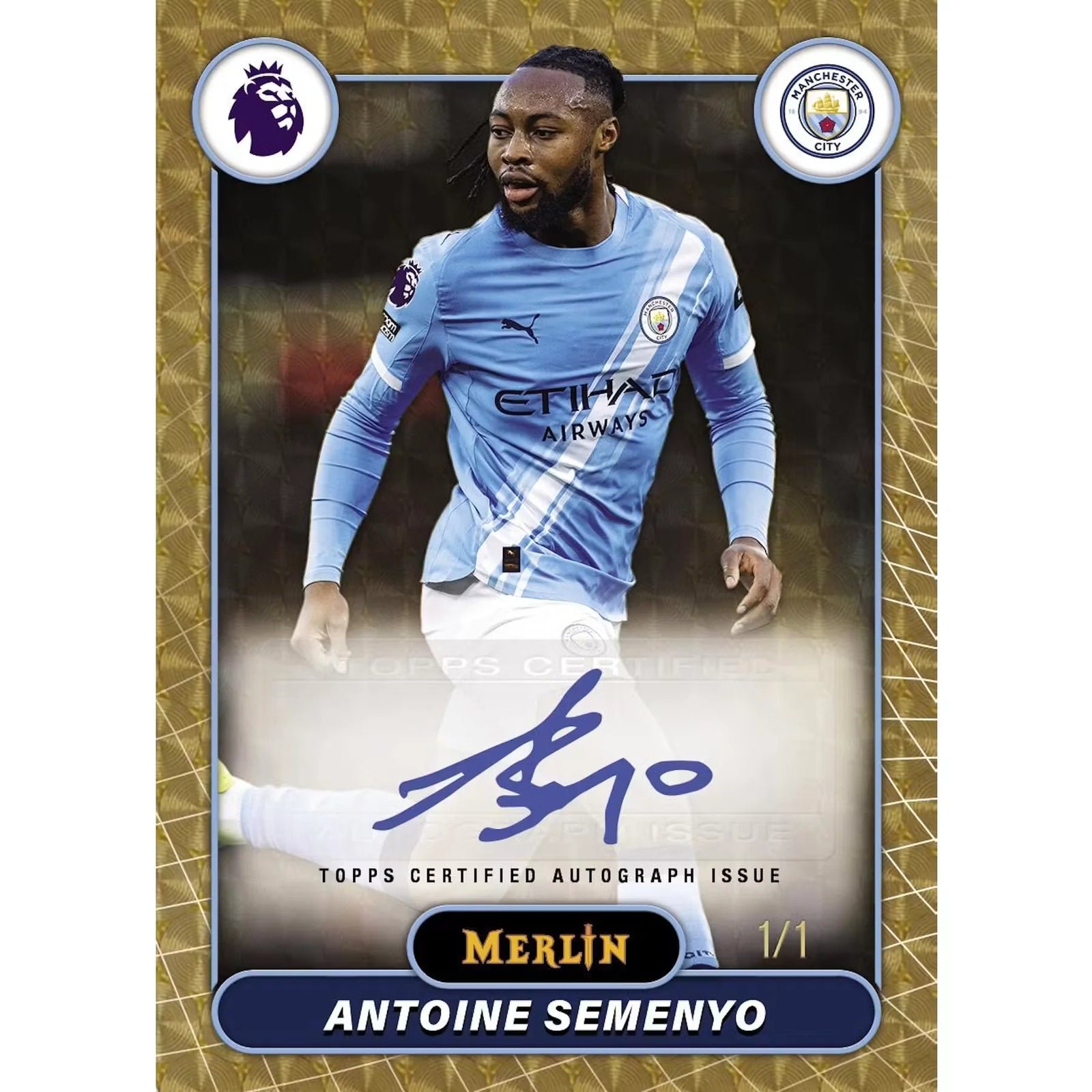 2025-26 Topps Merlin Premier League Soccer Blaster 40-Box Case (Ships Sealed Only)