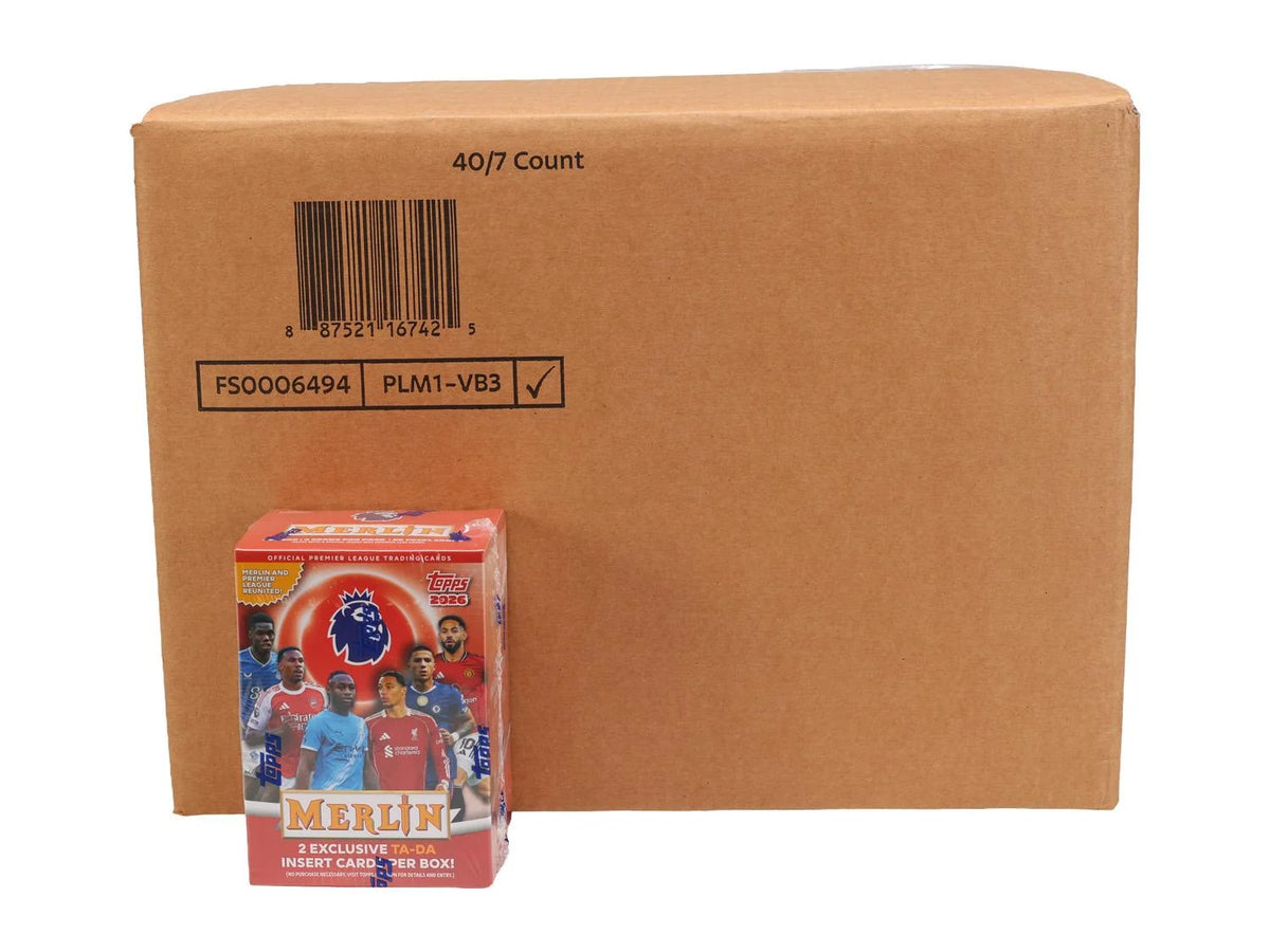 2025-26 Topps Merlin Premier League Soccer (Ships Sealed Only 