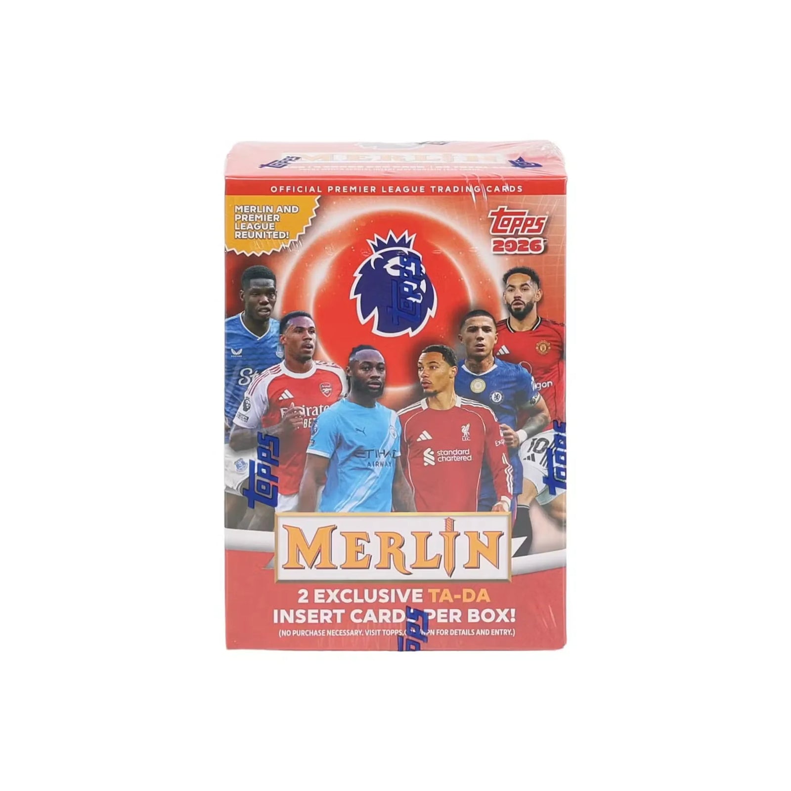 2025-26 Topps Merlin Premier League Soccer Blaster 40-Box Case (Ships Sealed Only)