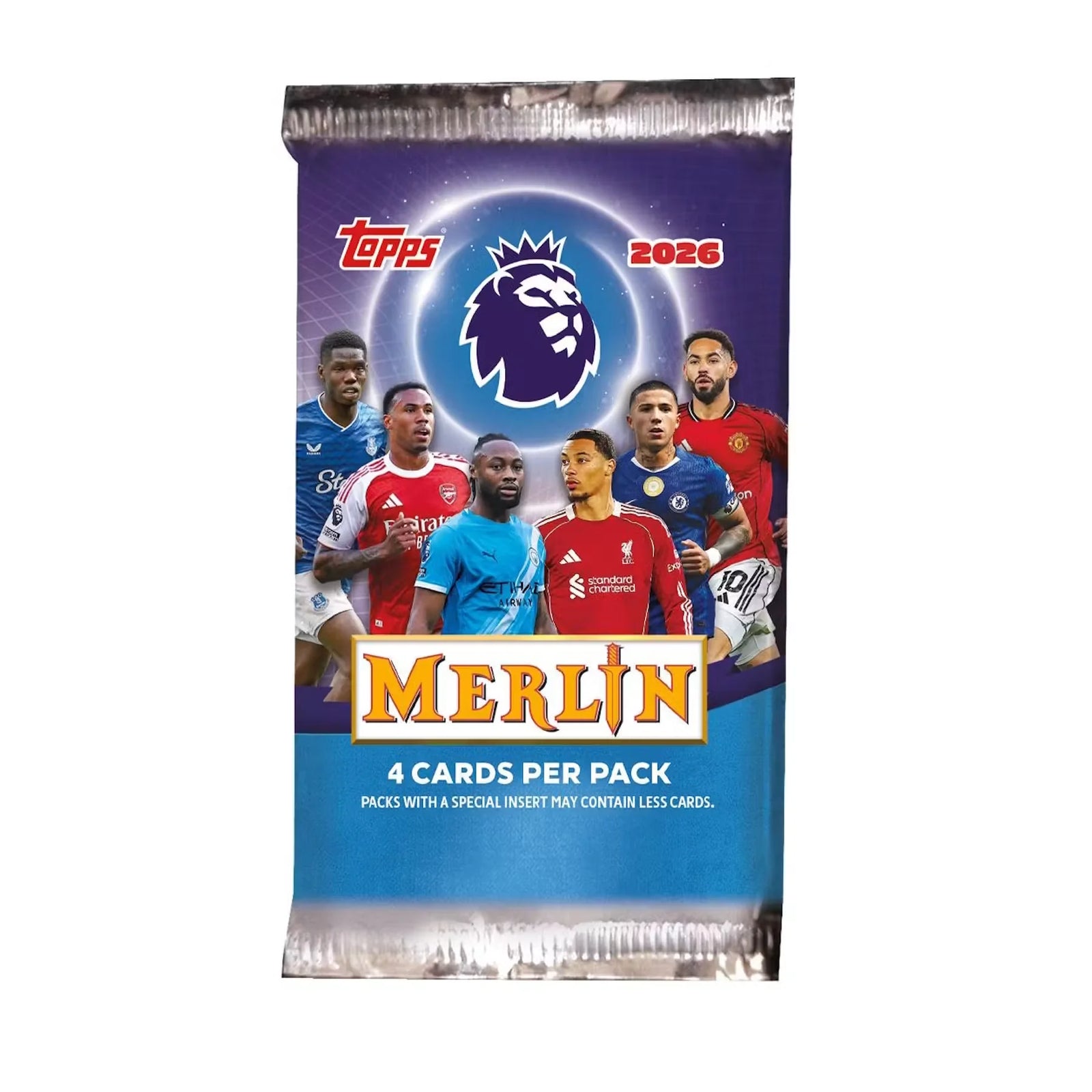 2025-26 Topps Merlin Premier League Soccer Blaster 40-Box Case (Ships Sealed Only)