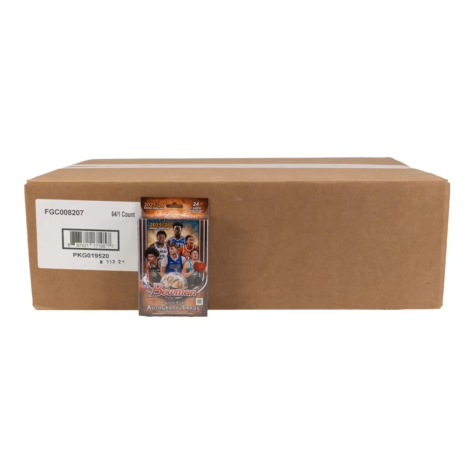 2025 26 Bowman Basketball Hanger 64 Box Case