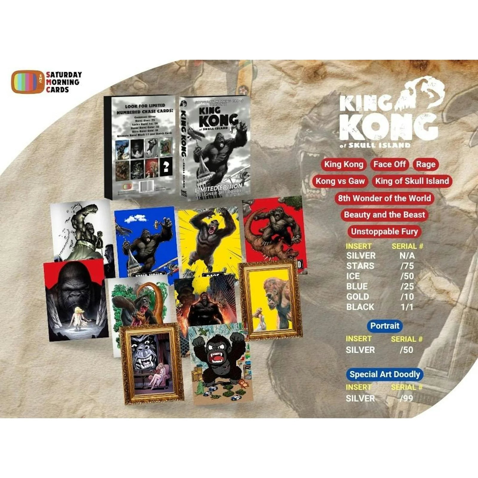 DRAFT - 2026 Saturday Morning Cards King Kong Hobby Box | Presell | dacardworld:BVGF0U3UIF