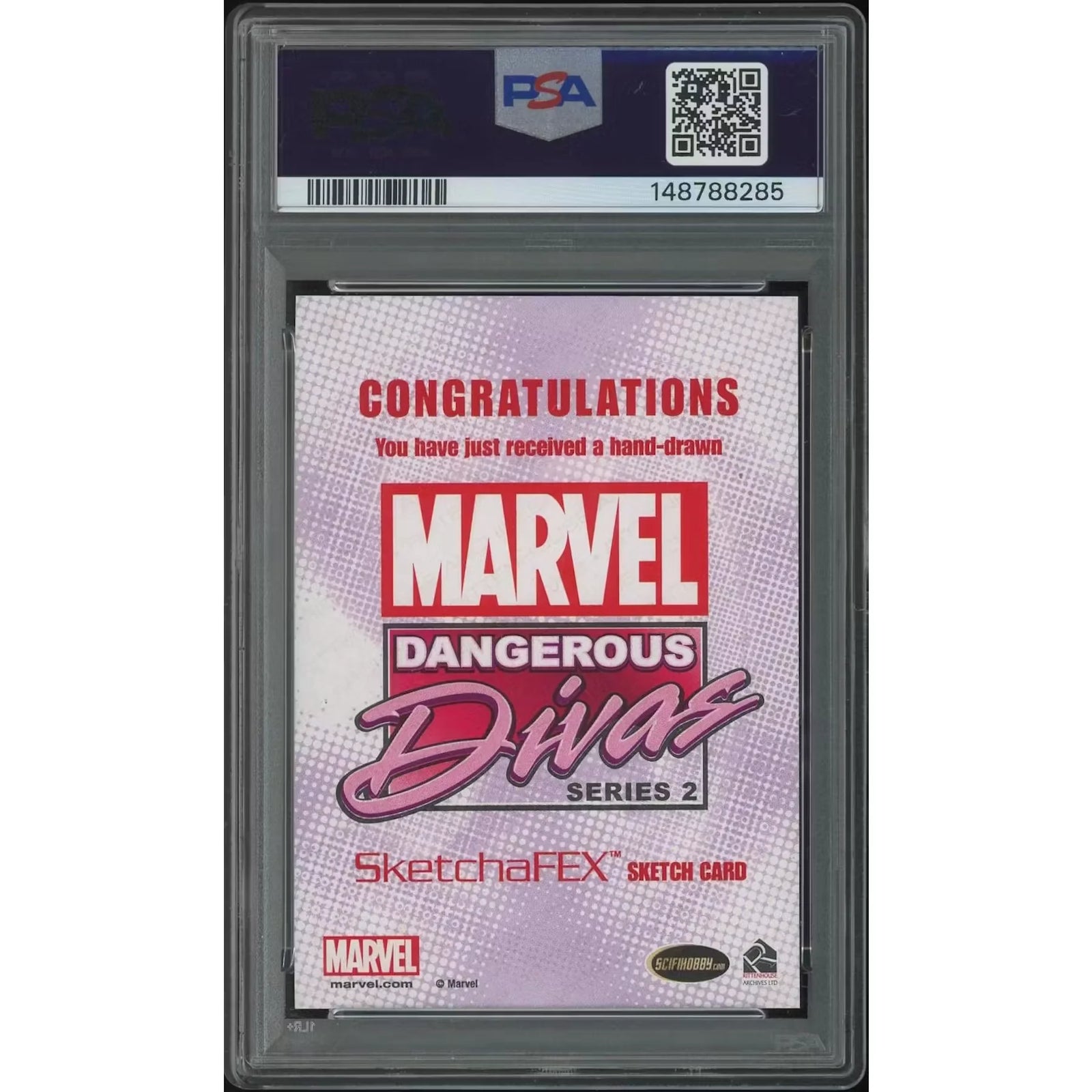 2014 Anthony Tan Dark Phoenix & Storm SketchaFEX #1 Card | PSA 10 Gem Mint