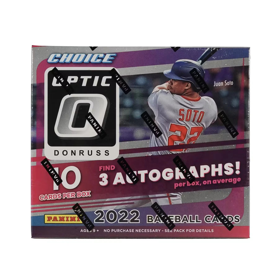 2022 Panini Donruss Optic Choice Baseball Hobby Box