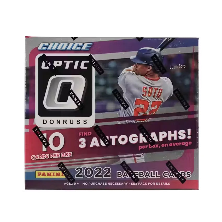 2022 Panini Donruss Optic Choice Baseball Hobby Box