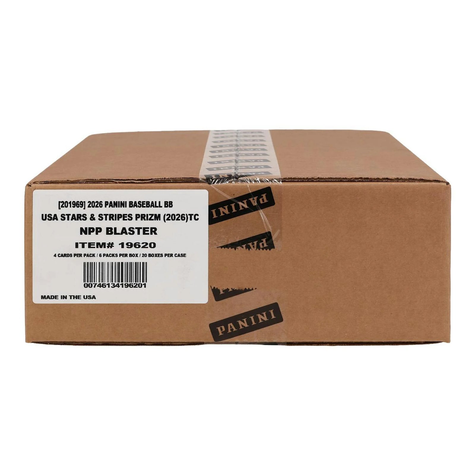 DRAFT - 2026 Panini USA Stars & Stripes Prizm Baseball Blaster 20-Box Case $579.95 Add to Cart