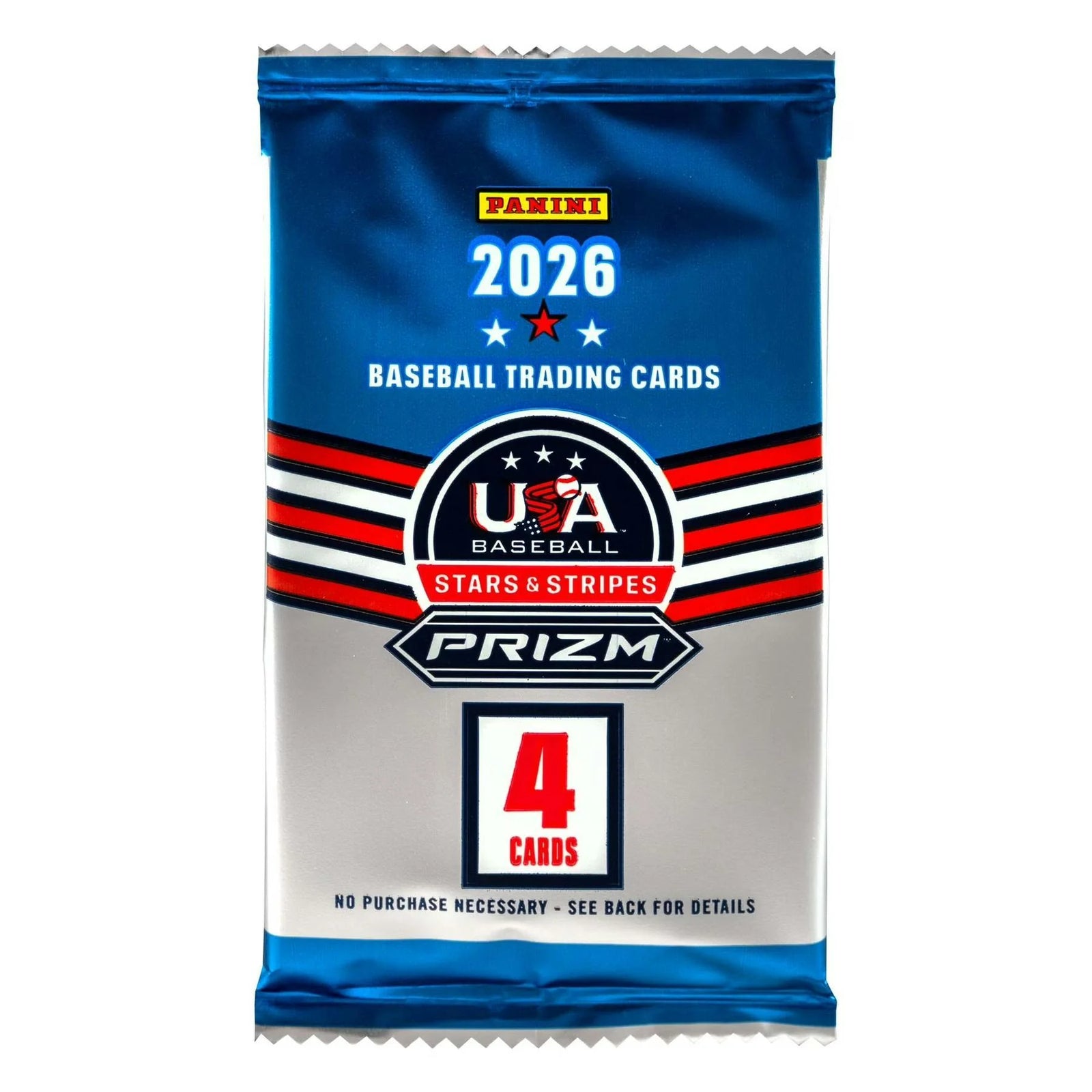 DRAFT - 2026 Panini USA Stars & Stripes Prizm Baseball Blaster 20-Box Case $579.95 Add to Cart
