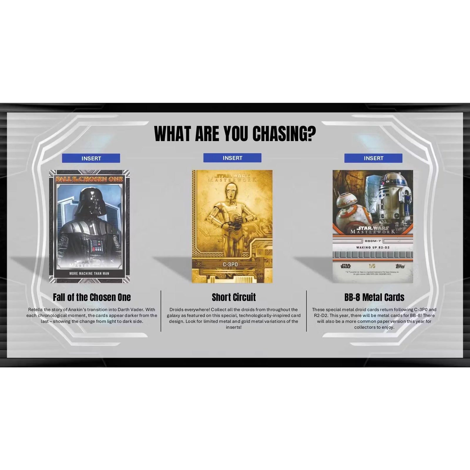 2025 Topps Star Wars Masterwork Hobby Mini Box (Ships Sealed Only)