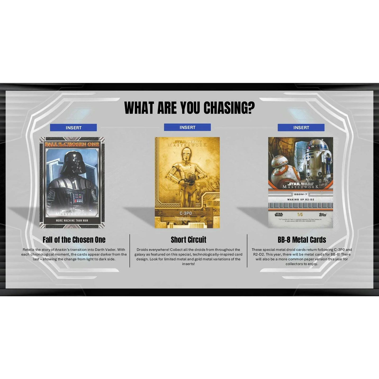 DRAFT - 2025 Topps Star Wars Masterwork Hobby Box | Presell