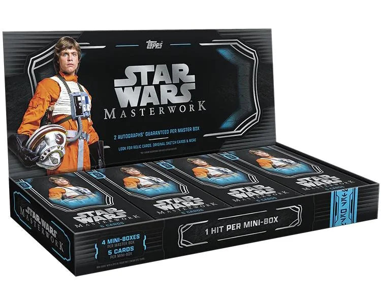 DRAFT - 2025 Topps Star Wars Masterwork Hobby Box | Presell
