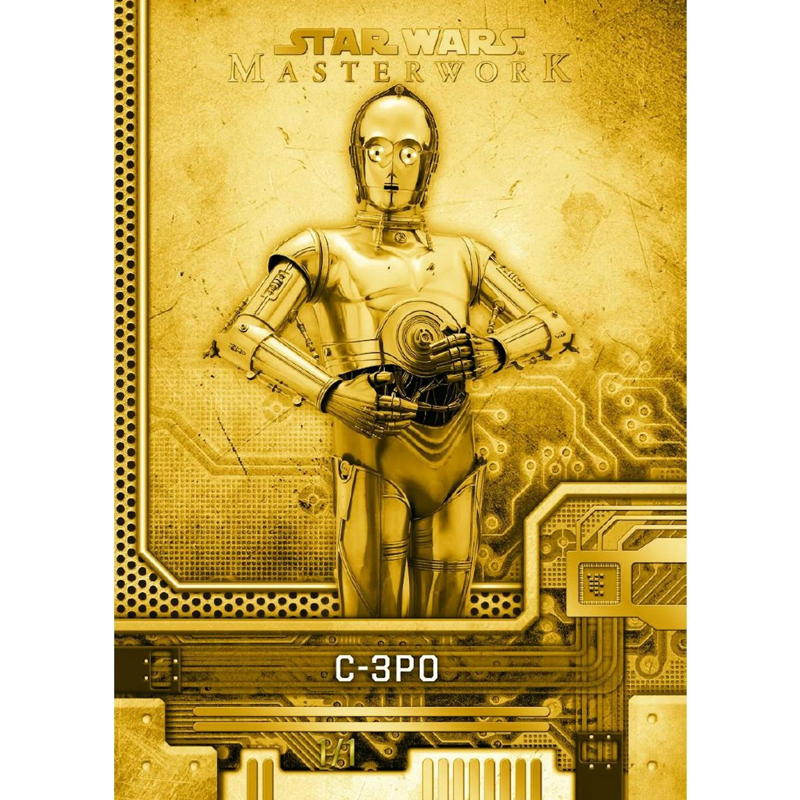 DRAFT - 2025 Topps Star Wars Masterwork Hobby Box | Presell