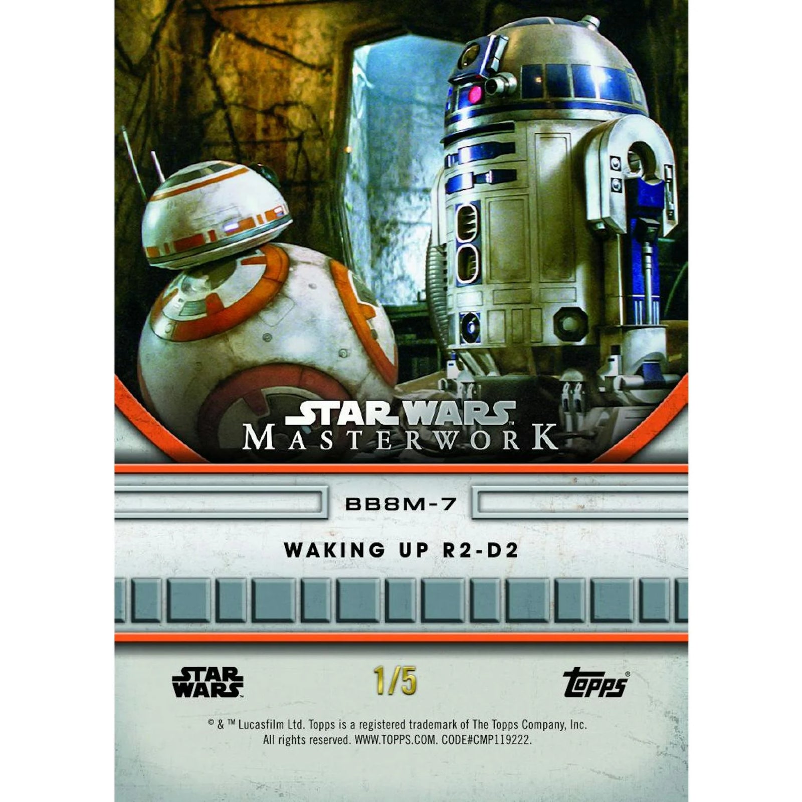 DRAFT - 2025 Topps Star Wars Masterwork Hobby Box | Presell