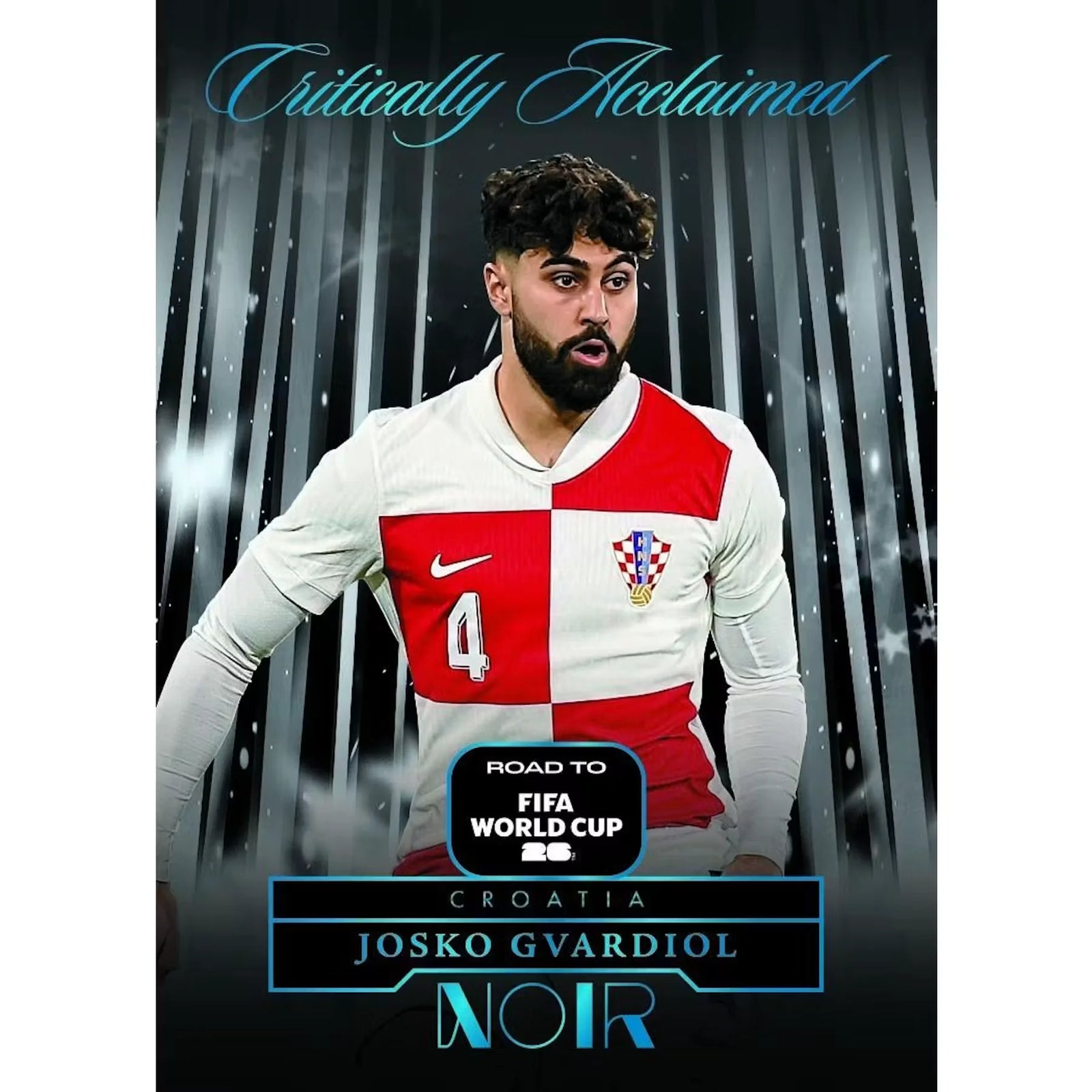 2025-26 Panini Noir Road to FIFA World Cup Soccer FOTL Hobby Box (Ships Sealed Only)