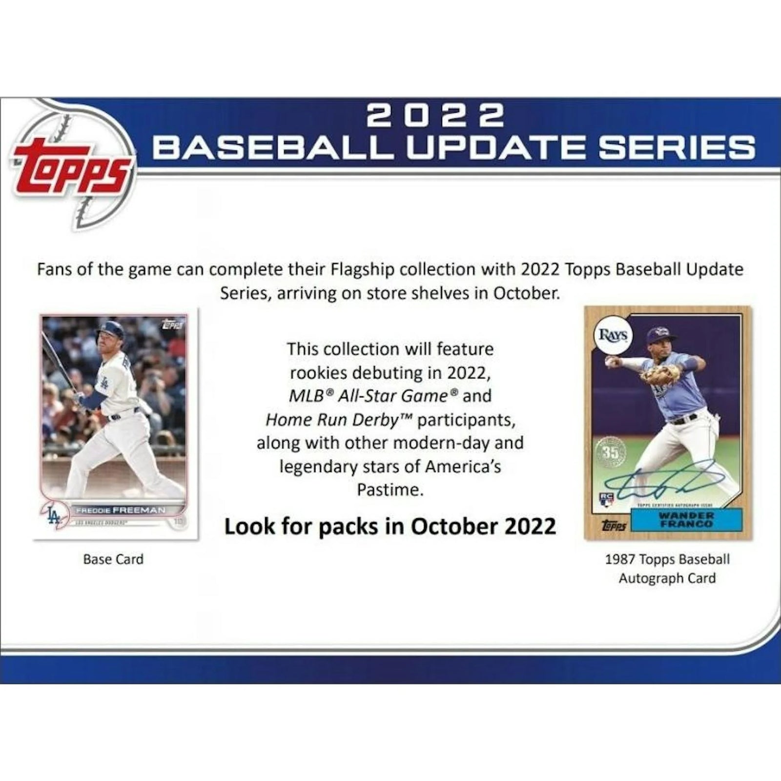 DRAFT - Just In 2022 Topps Update Series Baseball Blaster Box