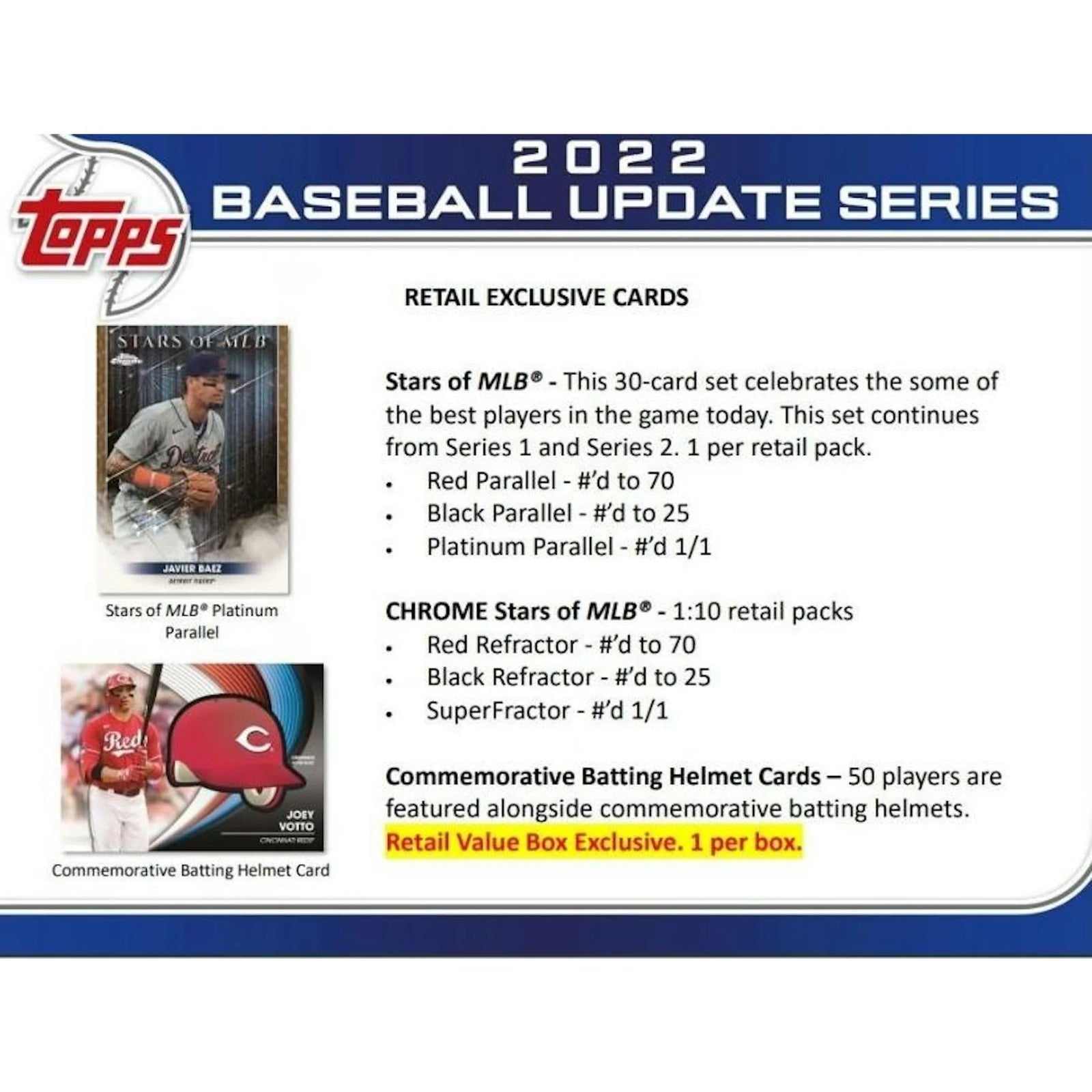 DRAFT - Just In 2022 Topps Update Series Baseball Blaster Box