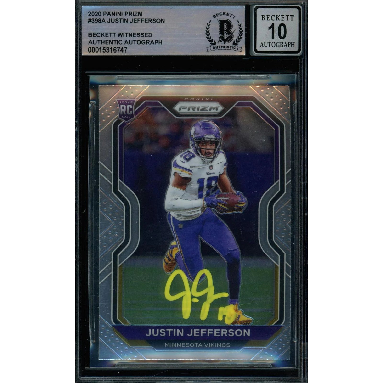 DRAFT - 2026 Hit Parade Autographed Slabbed Football Card Rookie Edition Series 2 Hobby Box