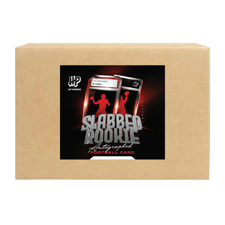 DRAFT - 2026 Hit Parade Autographed Slabbed Football Card Rookie Edition Series 2 Hobby 10-Box Case