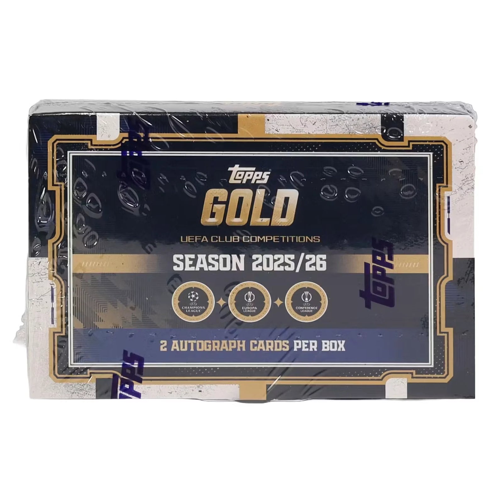2025-26 Topps Gold UEFA Club Competitions Soccer Hobby Box (Ships Sealed Only)