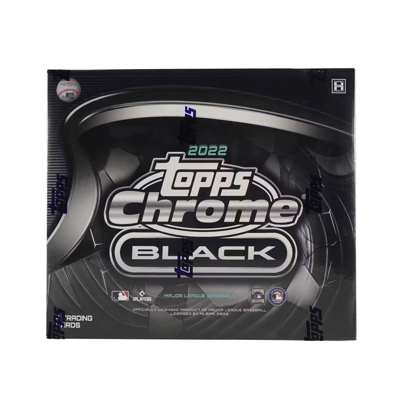 2022 Topps Chrome Black Baseball Hobby Box | Refractor & Autograph (Ships Sealed Only)