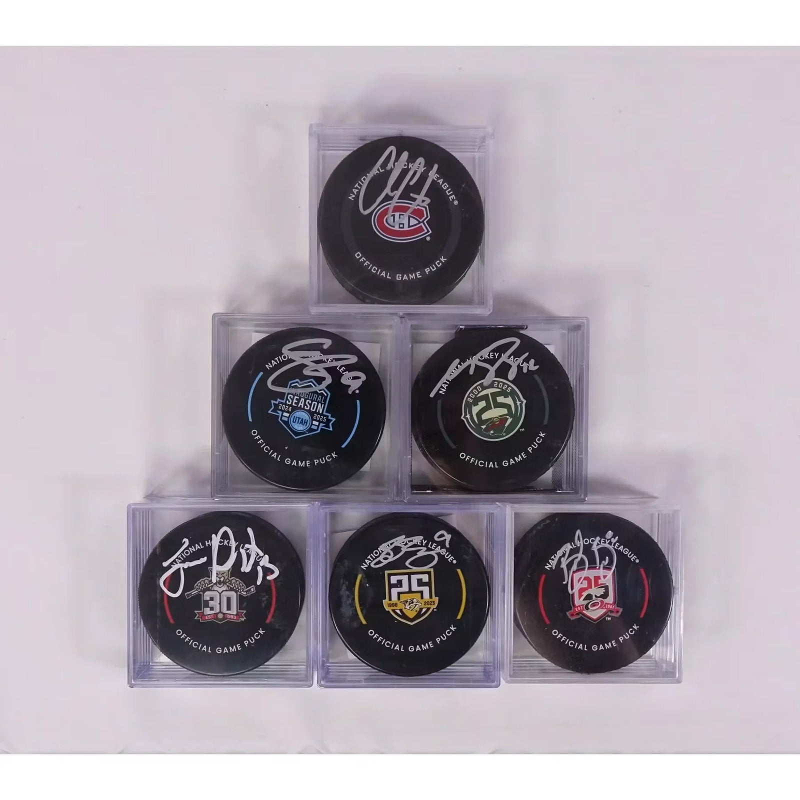 2025-26 Hit Parade Autographed Legendary Hockey Puck Series 9 Hobby Box - Game Puck Edition