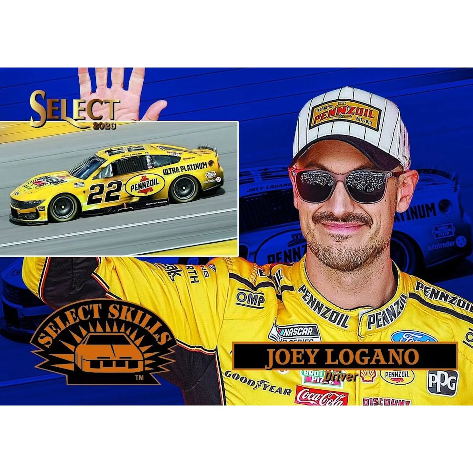 2026 Panini Select NASCAR Racing Hobby 12 Box Case Presell