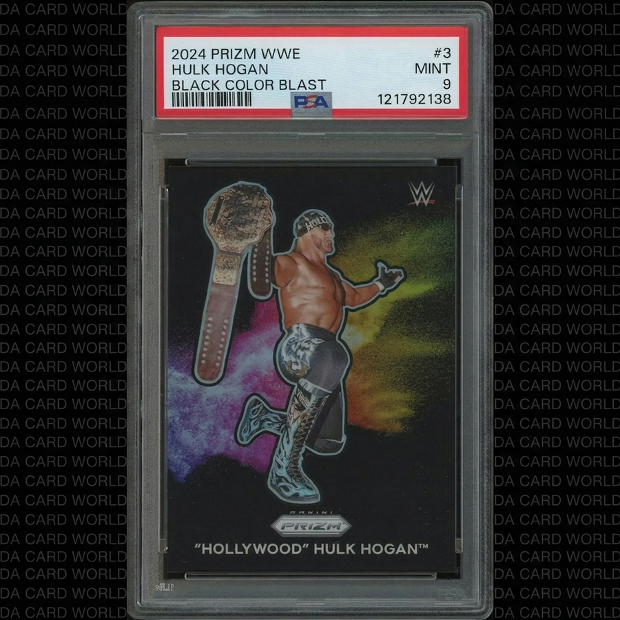 Hulk Hogan 2024 Panini Prizm WWE #3 Card | PSA 9 Mint