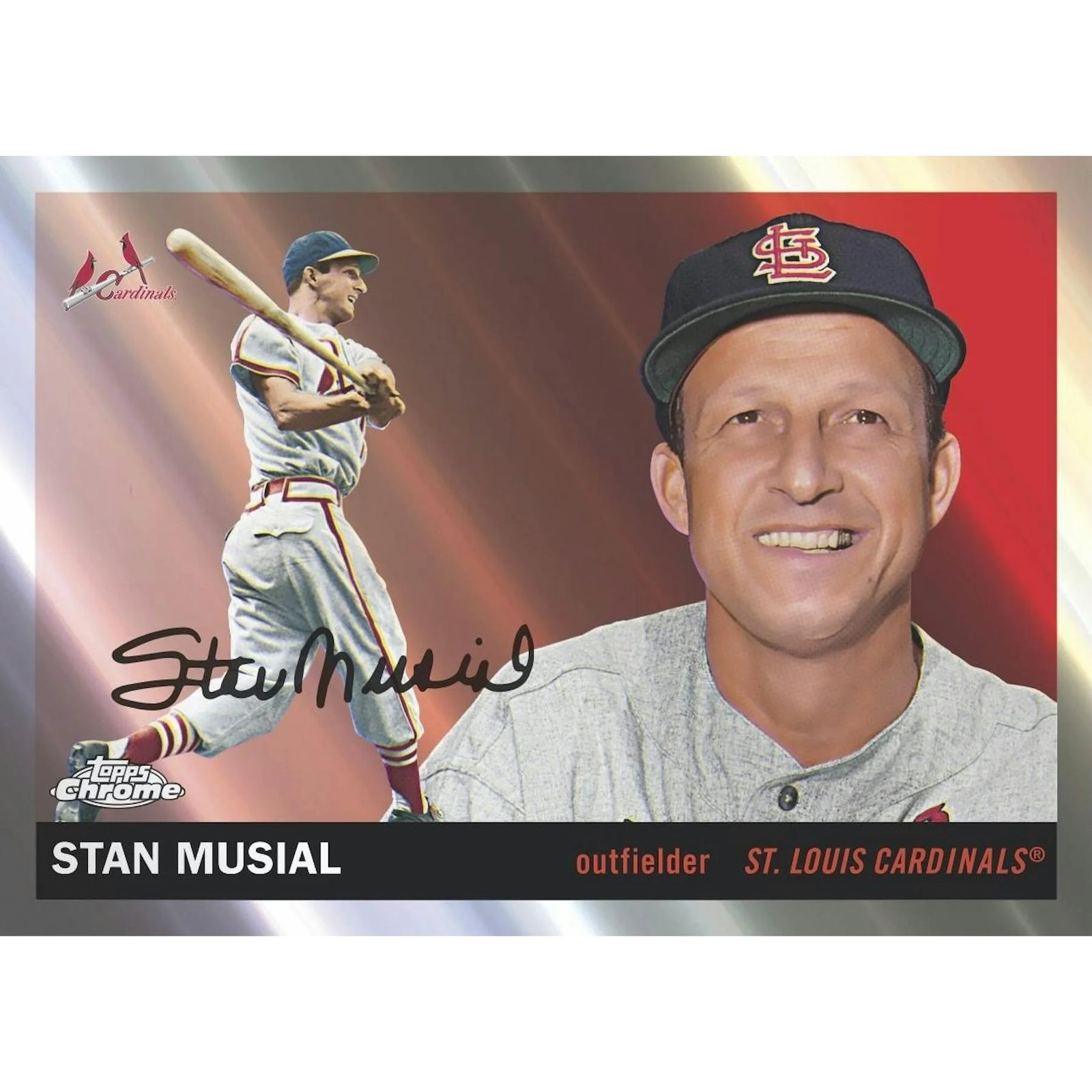 DRAFT - Presell 2025 Topps Chrome Platinum '55 Baseball Hobby 12-Box Case (Presell) Releases Jun. 5th, 2026