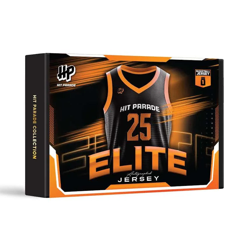 2025 26 Hit Parade Autographed Basketball Jersey Elite Series 5 Hobby Box