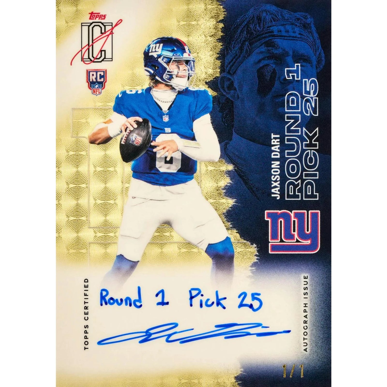 DRAFT - Presell 2025 Topps Signature Class Football Hobby Jumbo 6-Box Case (Presell) Releases Jun. 5th, 2026