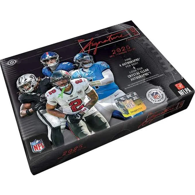 DRAFT - Presell 2025 Topps Signature Class Football Hobby Jumbo 6-Box Case (Presell) Releases Jun. 5th, 2026