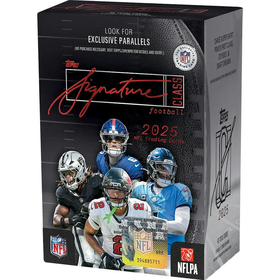 DRAFT - Presell 2025 Topps Signature Class Football Blaster 40-Box Case (Presell) Releases Jun. 5th, 2026