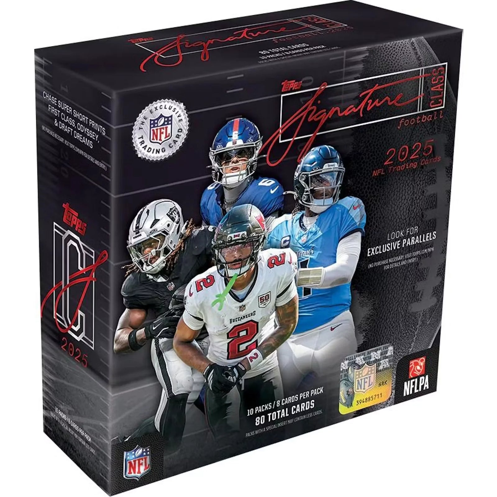 DRAFT - 2025 Topps Signature Class Football Mega 20-Box Case | Presell