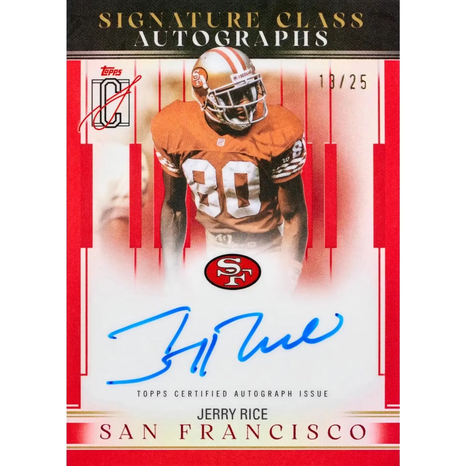 DRAFT - 2025 Topps Signature Class Football Mega 20-Box Case | Presell