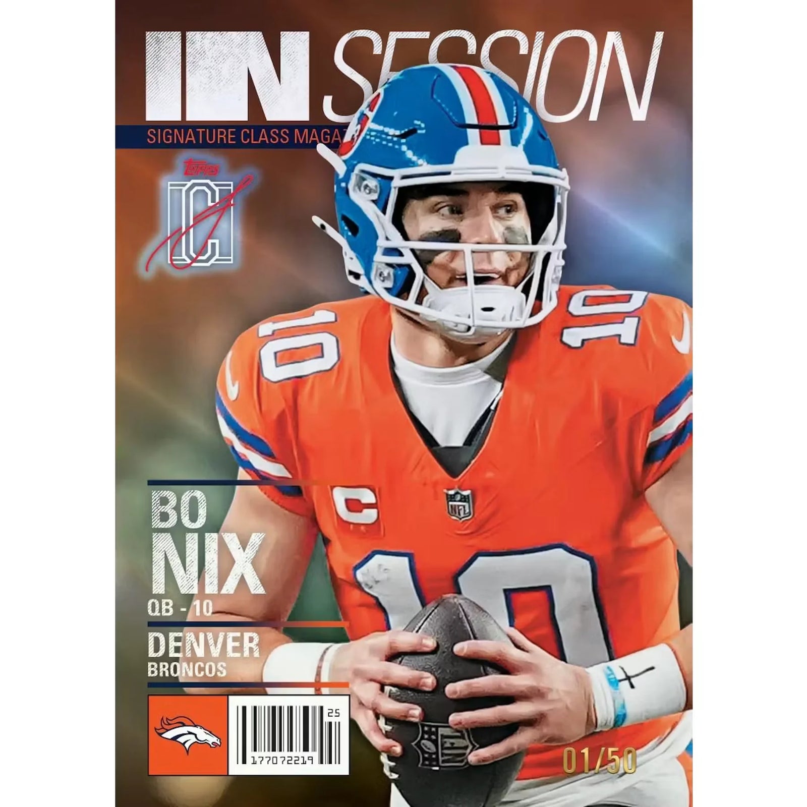 DRAFT - 2025 Topps Signature Class Football Mega 20-Box Case | Presell