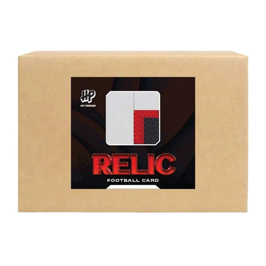 2026 Hit Parade Football Relic Edition Series 2 10 Box Hobby Case