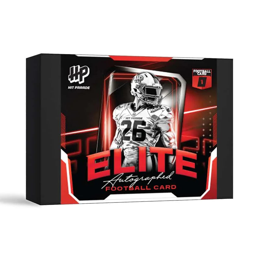 2026 Hit Parade Football Autographed Card Elite Series 1 Hobby Box