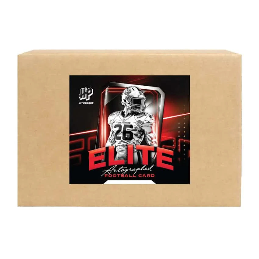 2026 Hit Parade Football Autographed Card Elite Series 1 10 Box Case