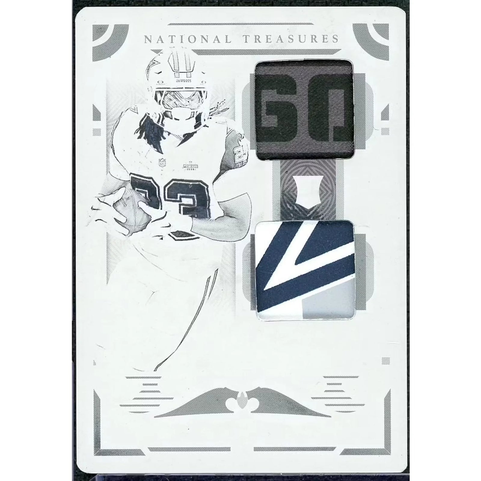 Jaydon Blue 2025 Panini National Treasures Printing Plate | 1/1 Dual Patch