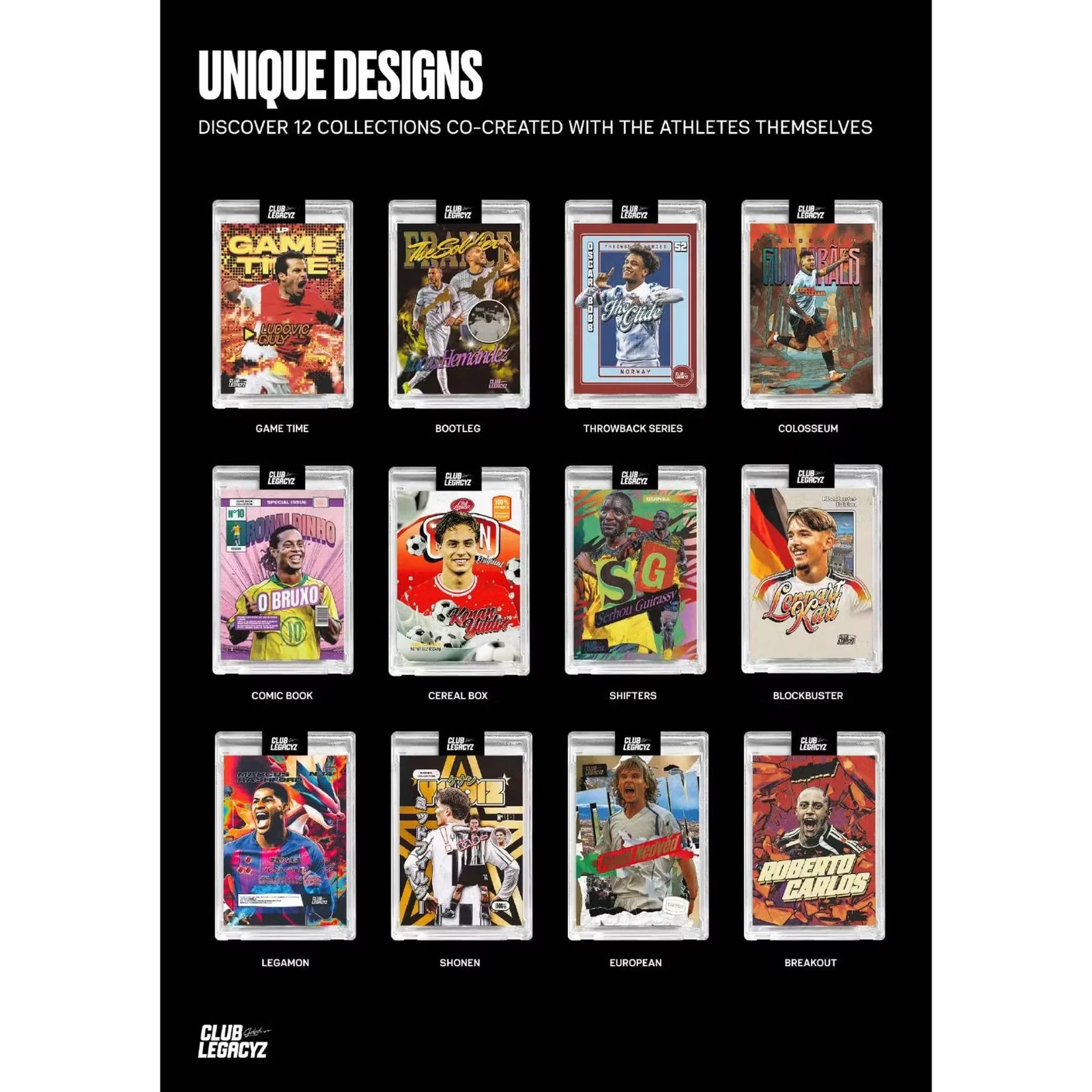 2026 Club Legacyz Icons World Heroes Fourth Edition Hobby 10-Box Case | Presell (Ships Sealed Only)