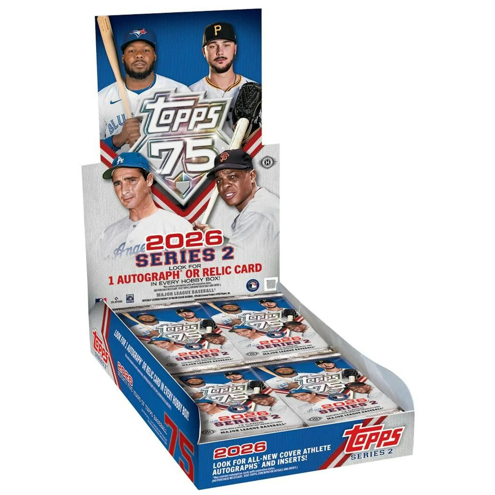 DRAFT - Presell 2026 Topps Series 2 Baseball Hobby 12-Box Case (Presell) Releases Jun. 10th, 2026