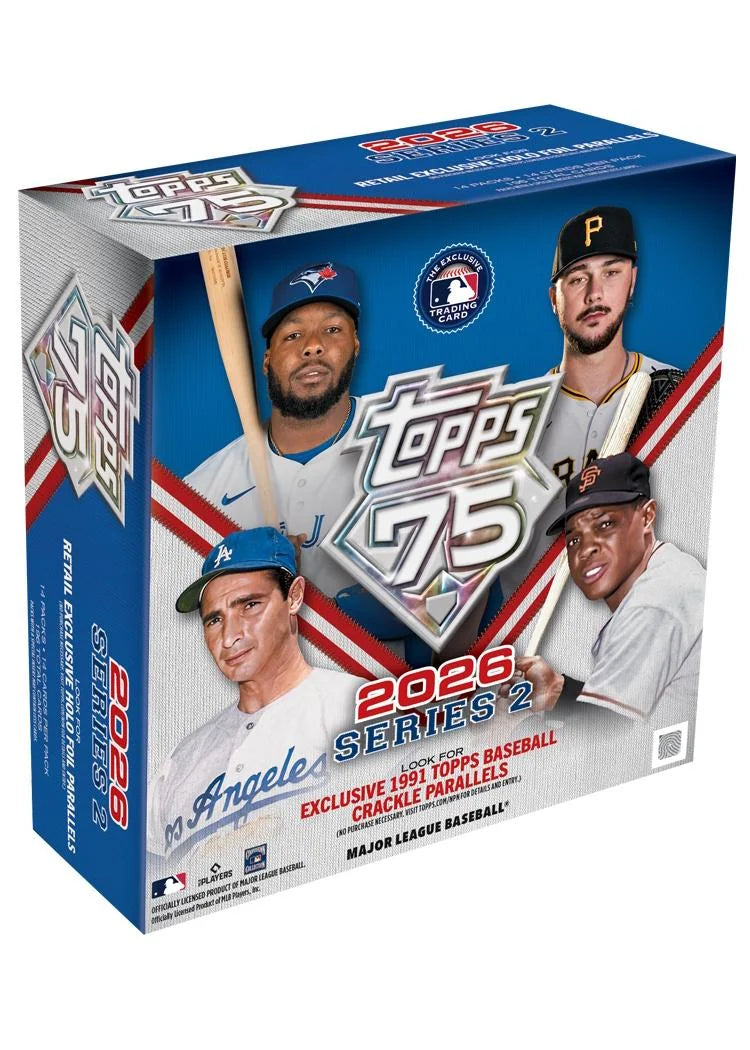DRAFT - Presell 2026 Topps Series 2 Baseball Mega Box (Presell) Releases Jun. 10th, 2026
