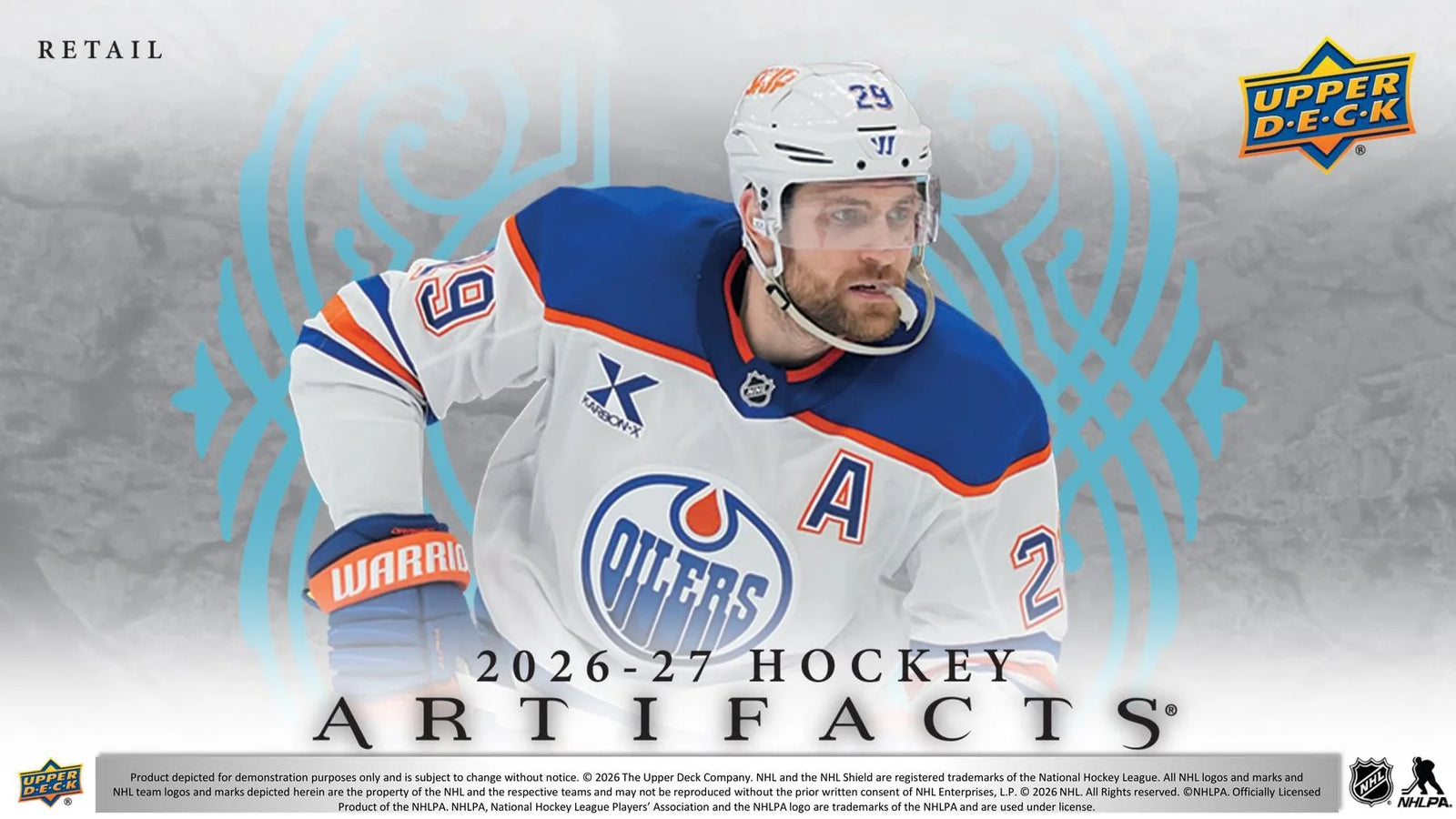 DRAFT - Presell 2026/27 Upper Deck Artifacts Hockey Blaster 20-Box Case (Presell) Releases Sep. 23rd, 2026