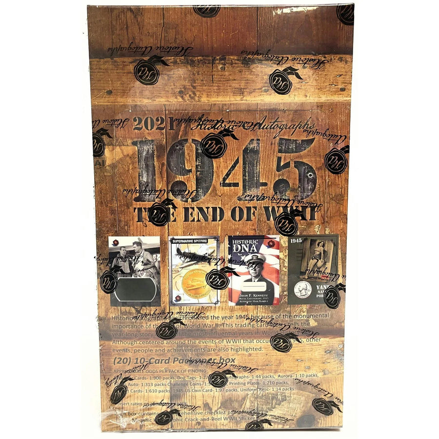 DRAFT - 2021 Historic Autographs 1945: The End Of The War Hobby Box