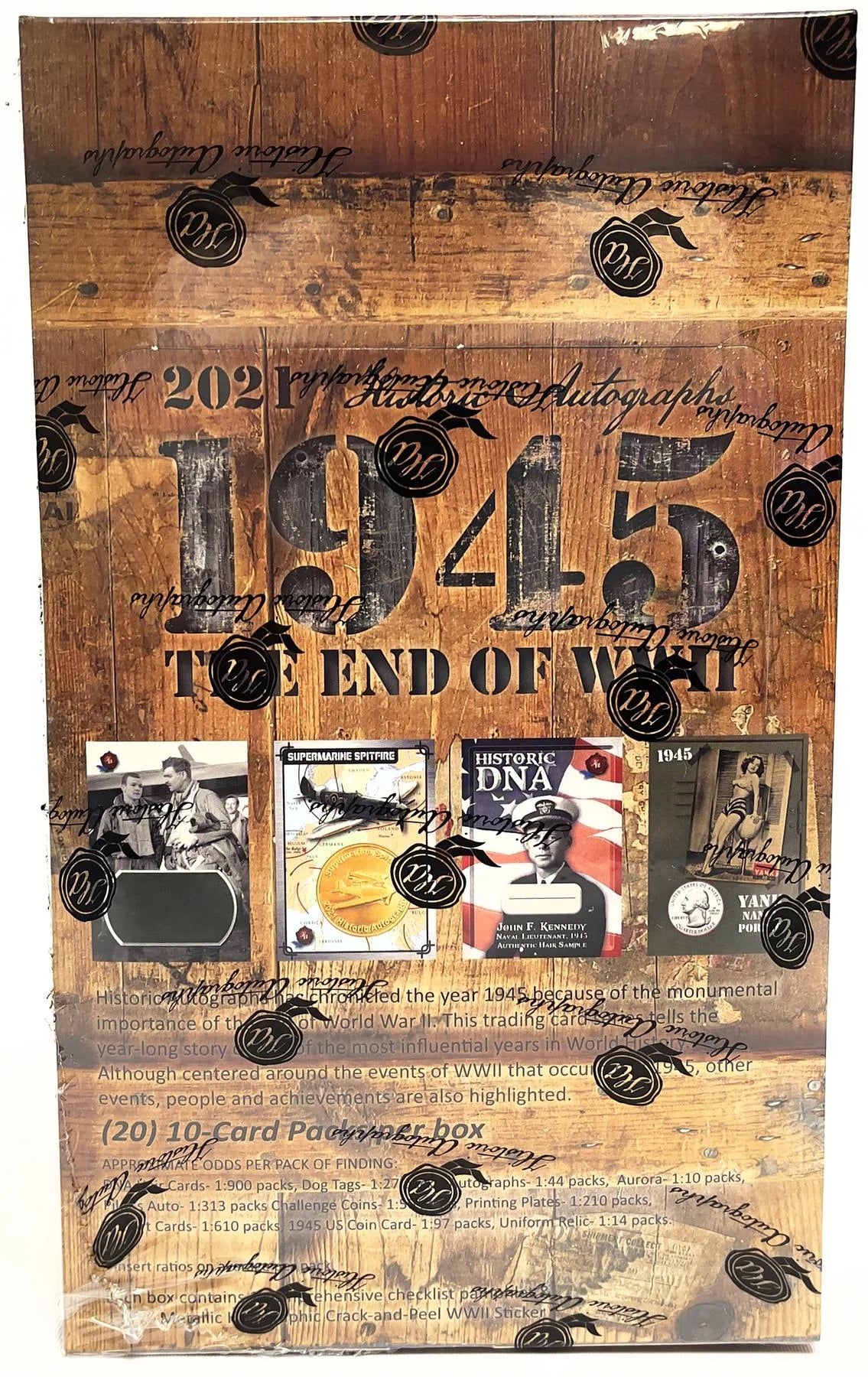 DRAFT - 2021 Historic Autographs 1945: The End Of The War Hobby Box