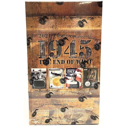 DRAFT - 2021 Historic Autographs 1945: The End Of The War Hobby Box