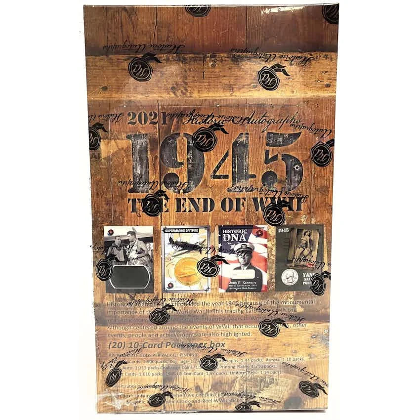 DRAFT - 2021 Historic Autographs 1945: The End Of The War Hobby Box