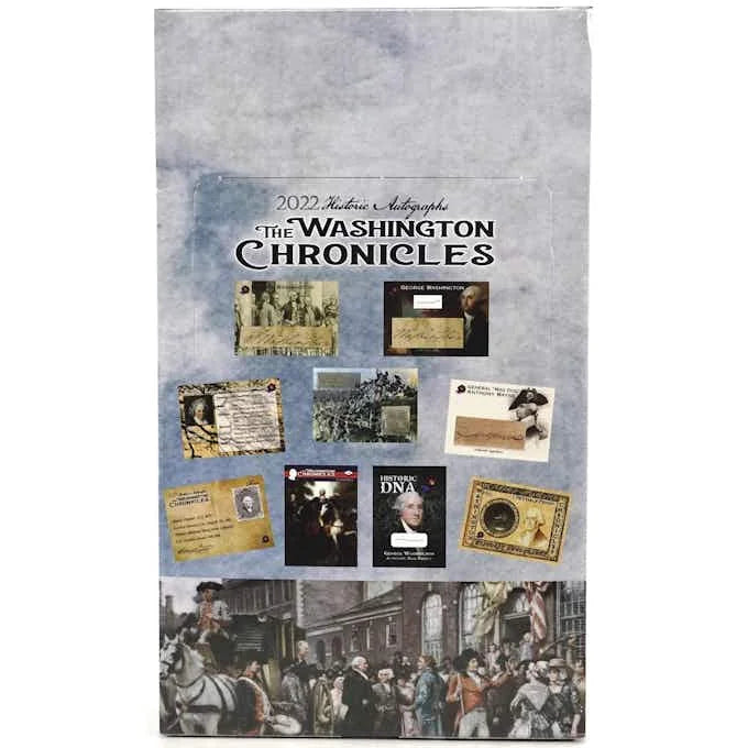DRAFT - 2022 Historic Autographs The Washington Chronicles Hobby Box