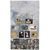 DRAFT - 2022 Historic Autographs The Washington Chronicles Hobby Box